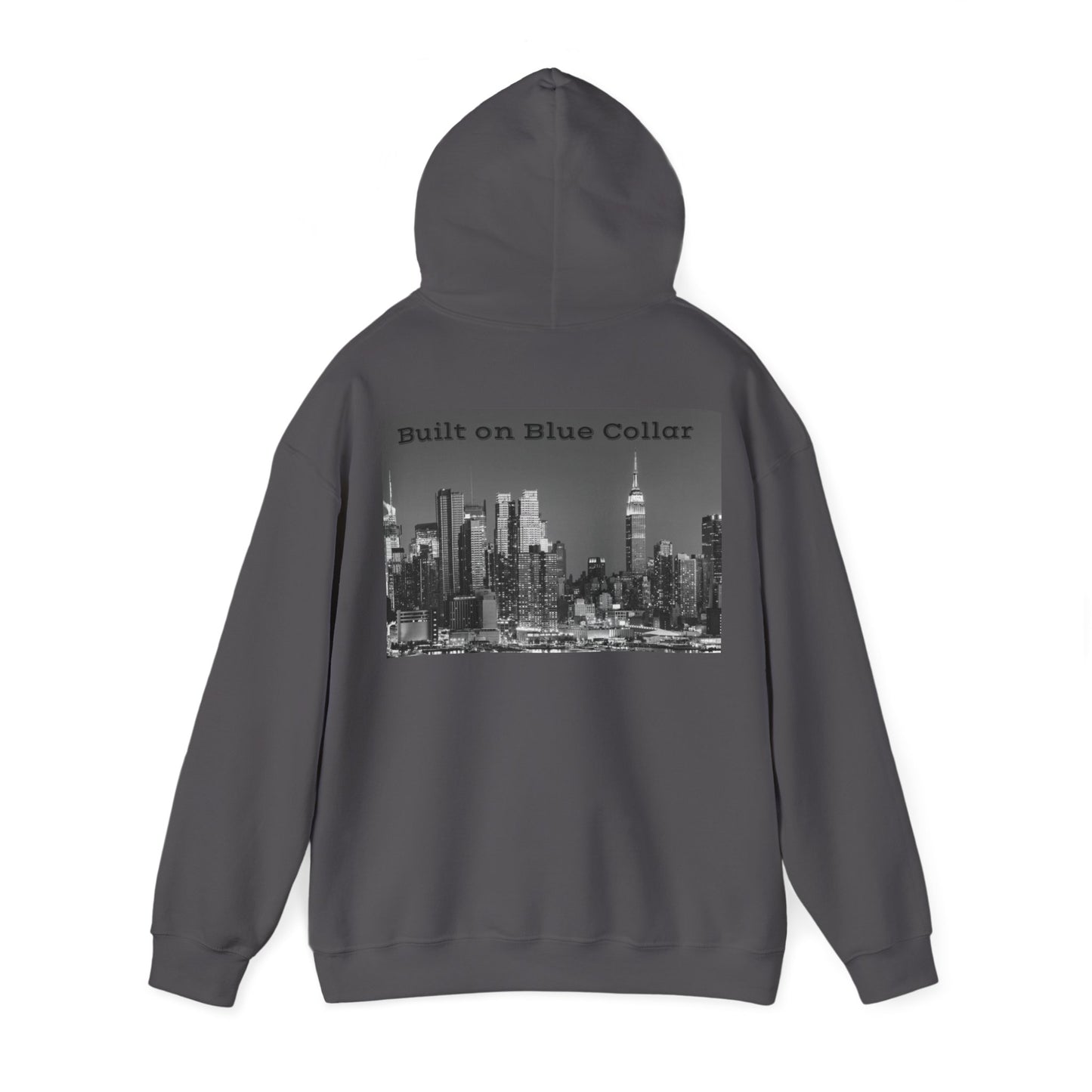 Built on blue Hoodie